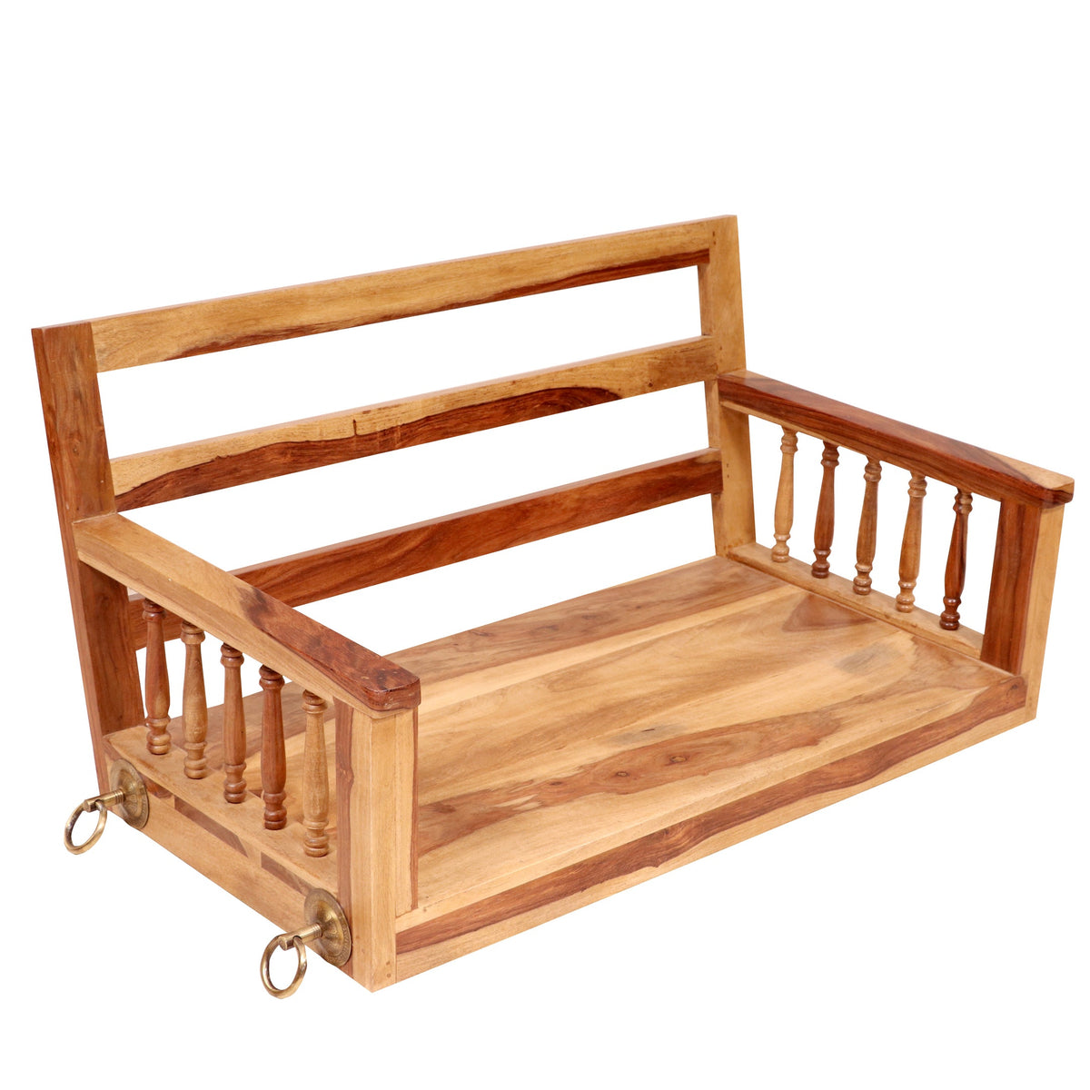 Vera Solid Wood Hanging Swing — view 3