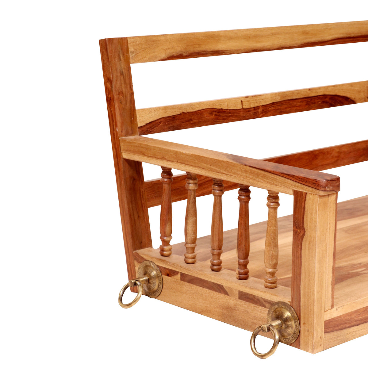 Vera Solid Wood Hanging Swing — view 5