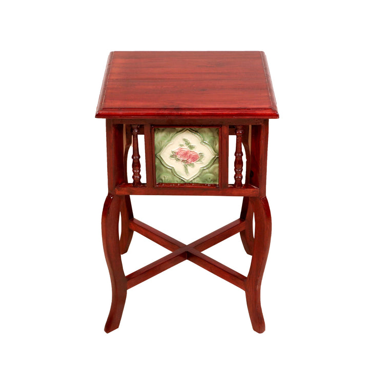 Classical Tiled 2ft Height End table End Table