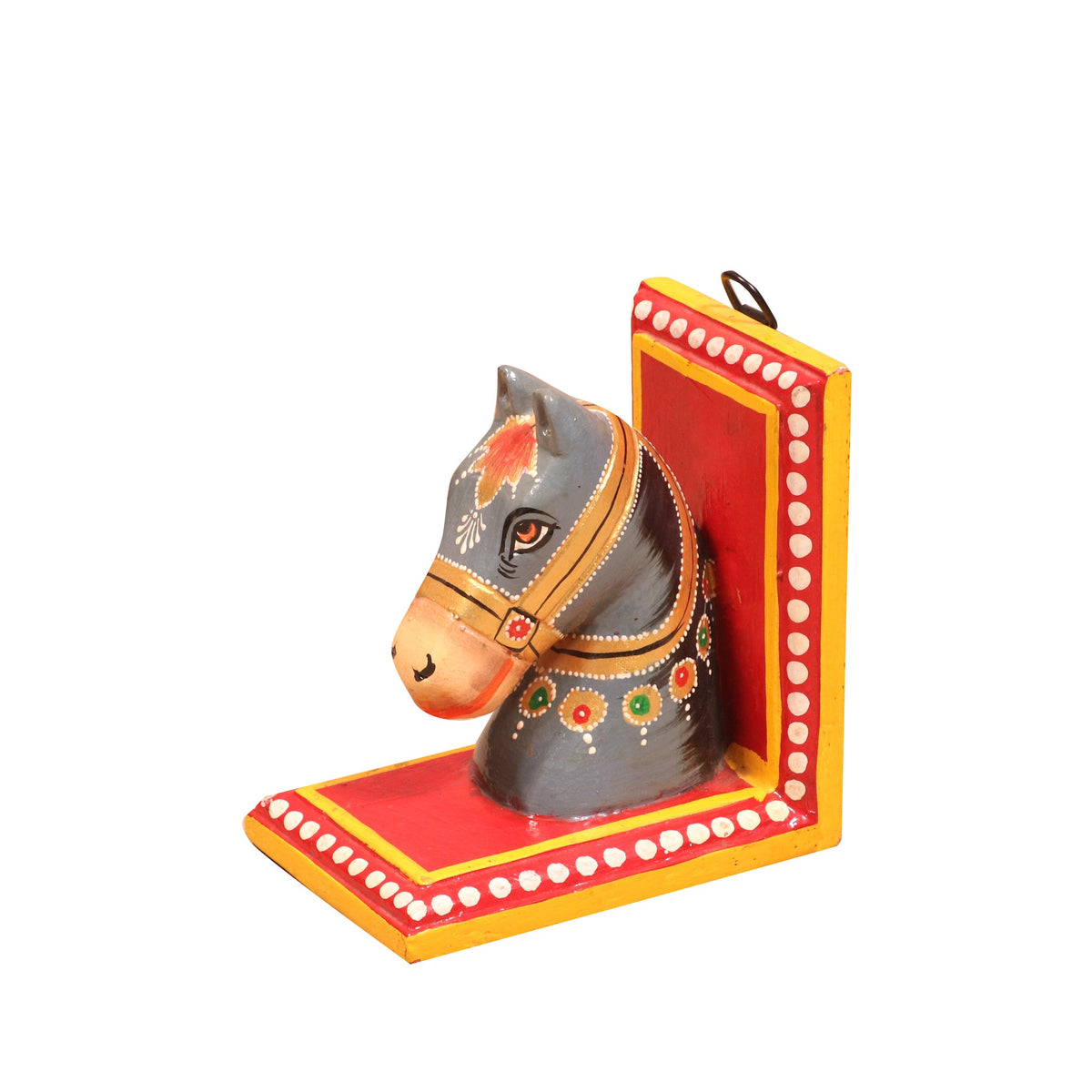 Lucien Vintage Horse Wall Panel — view 1