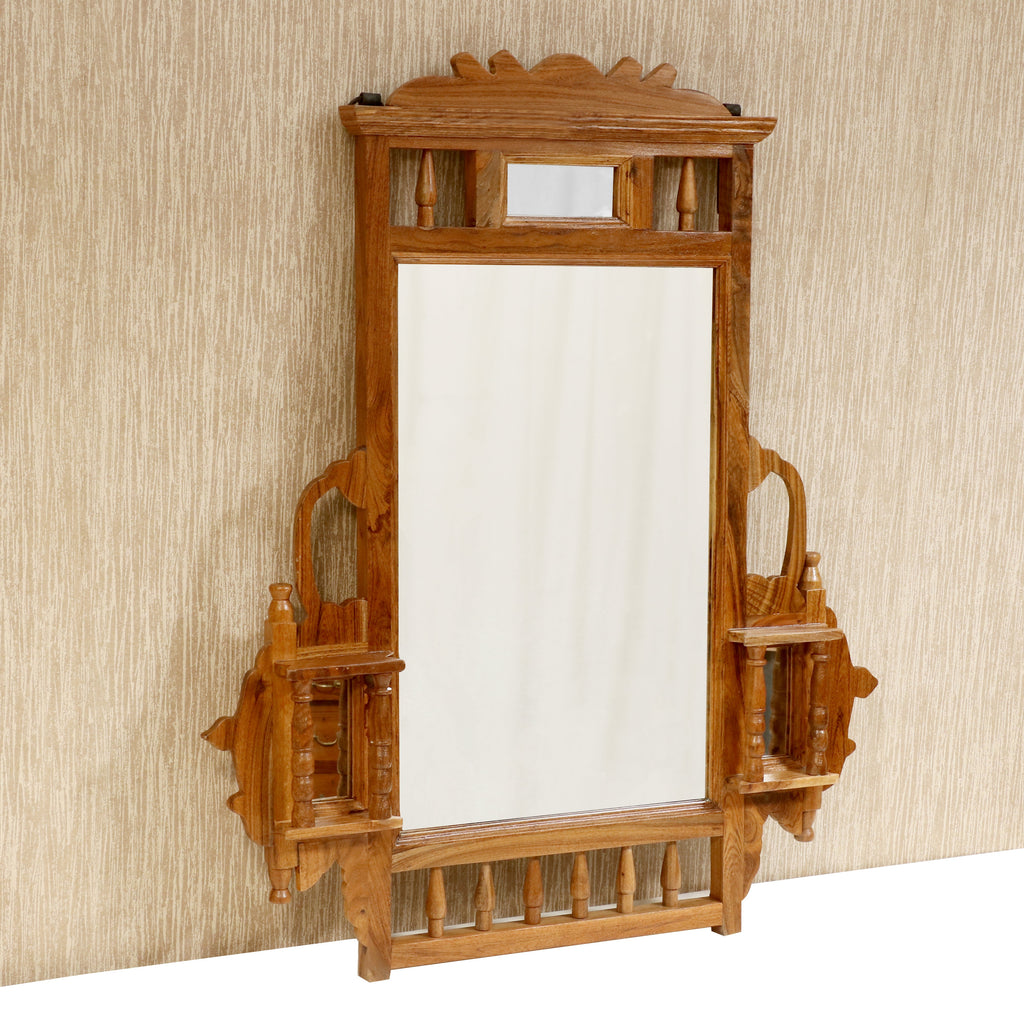 Halia Carved Wall Mirror — view 11