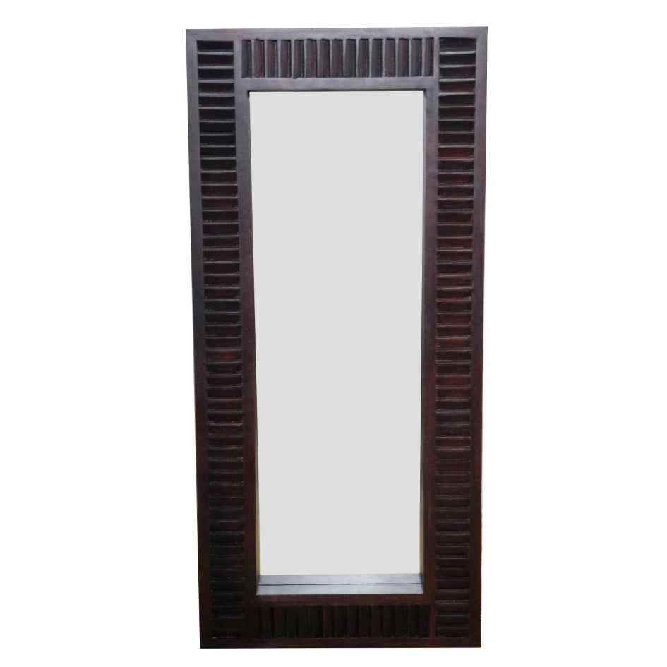 Seren Solid Wood Wall Mirror — view 2