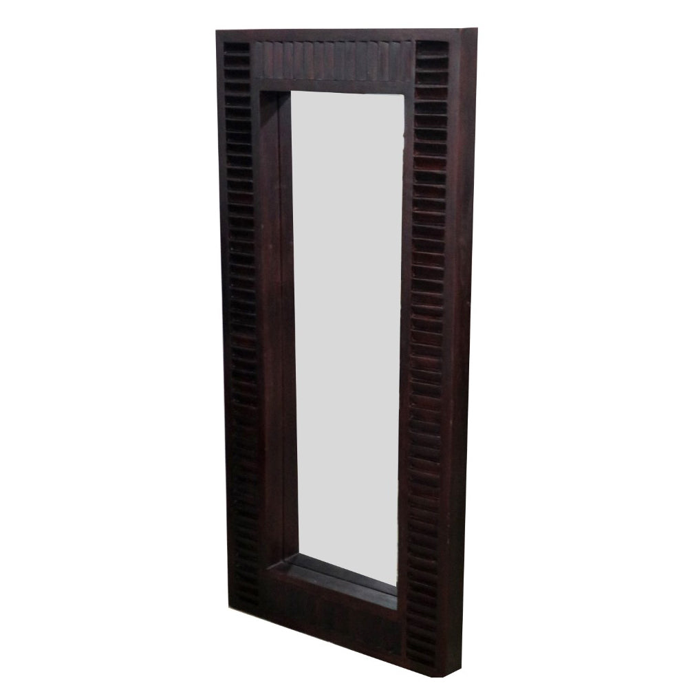 Seren Solid Wood Wall Mirror — view 1