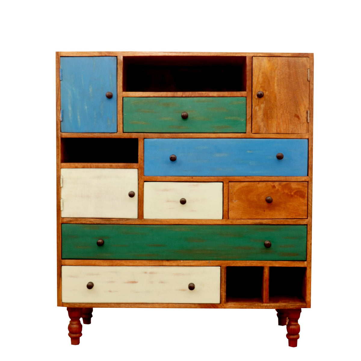 Hazel Distressed Drawer Chest — view 3