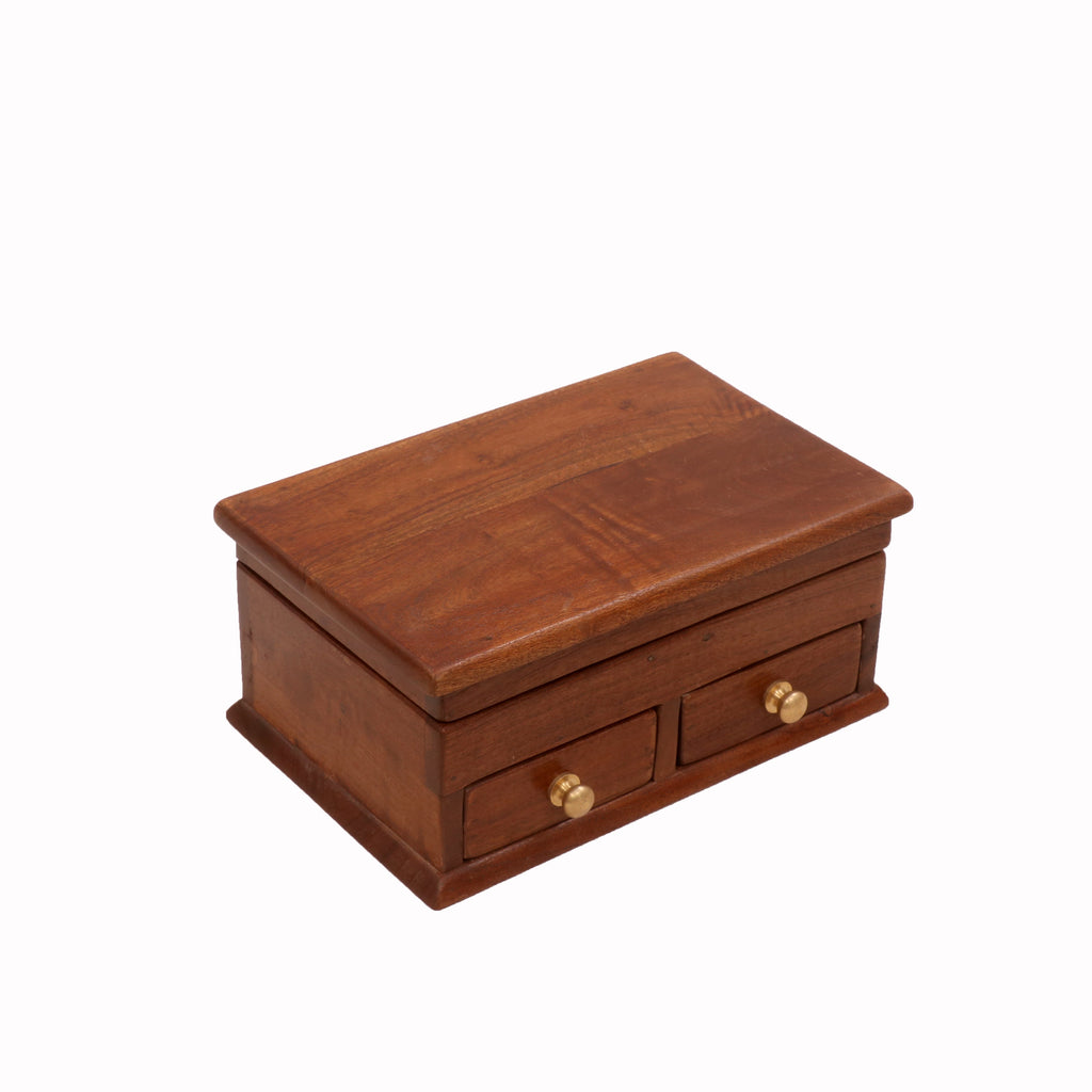 Maeve Solid Wood Storage Box — view 3