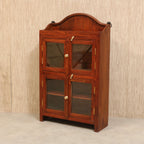 Mirabel Glass Panel Storage Cabinet — view 3