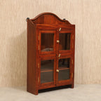 Mirabel Glass Panel Storage Cabinet — view 4