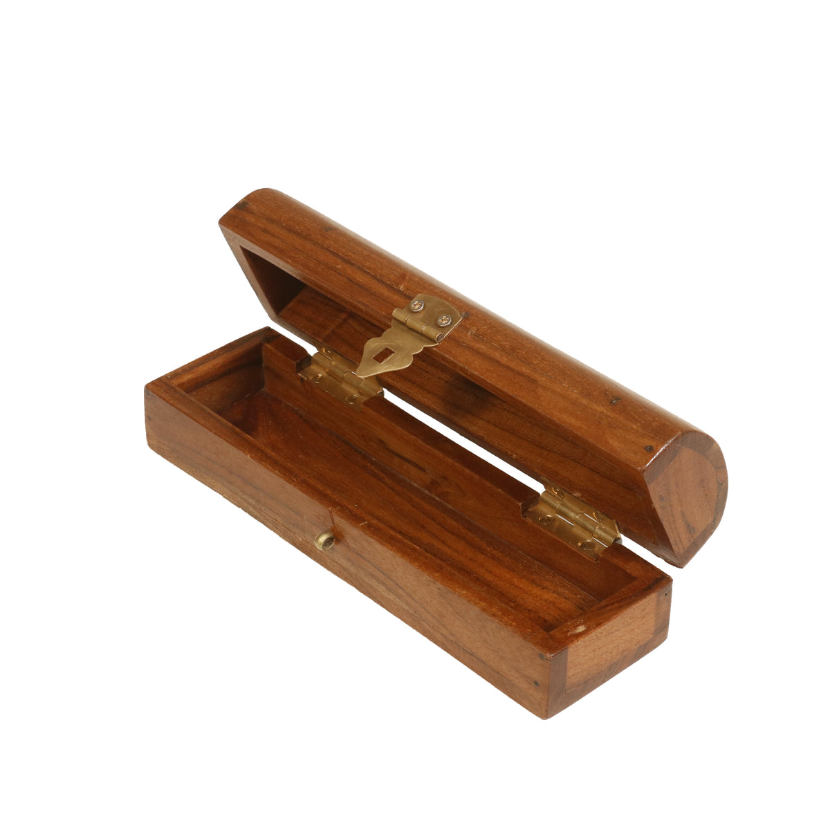 Leona Solid Wood Storage Box — view 1