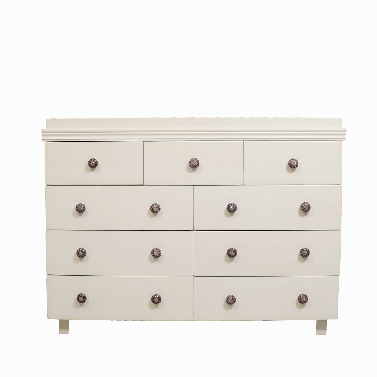 Liv White Drawer Chest — view 3