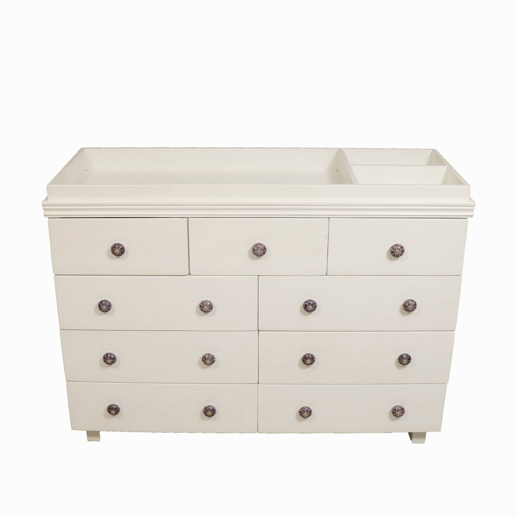 Liv White Drawer Chest — view 6