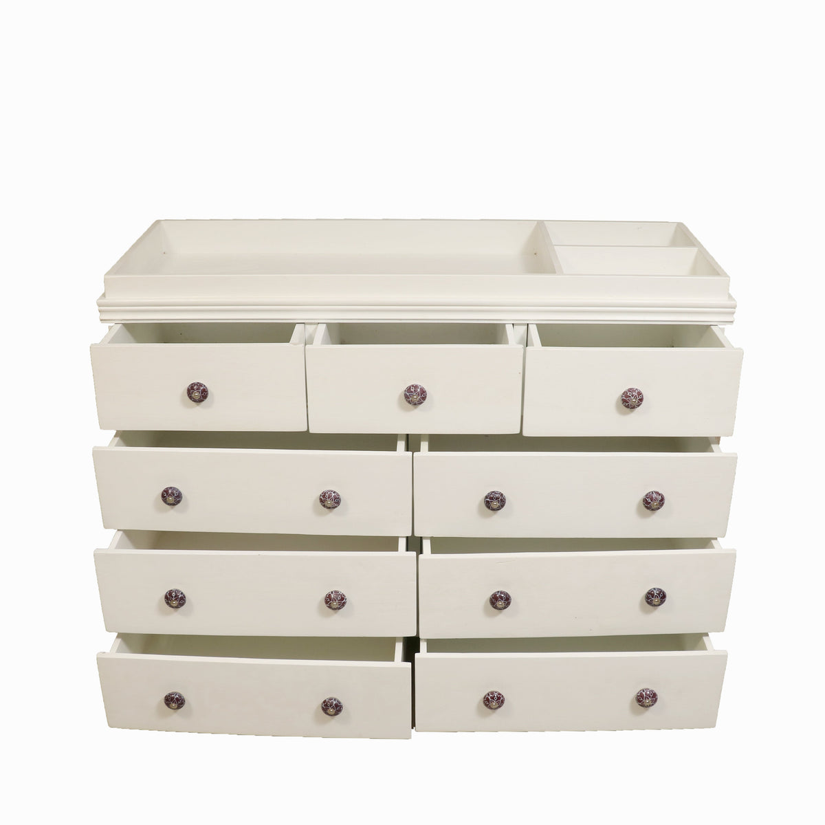 Liv White Drawer Chest — view 5