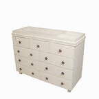 Liv White Drawer Chest — view 7