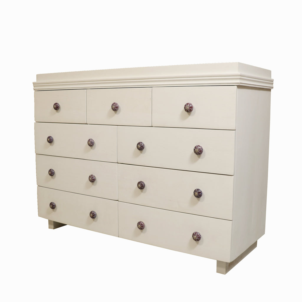 Liv White Drawer Chest — view 2