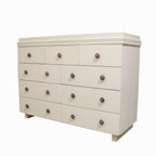 Liv White Drawer Chest — view 2