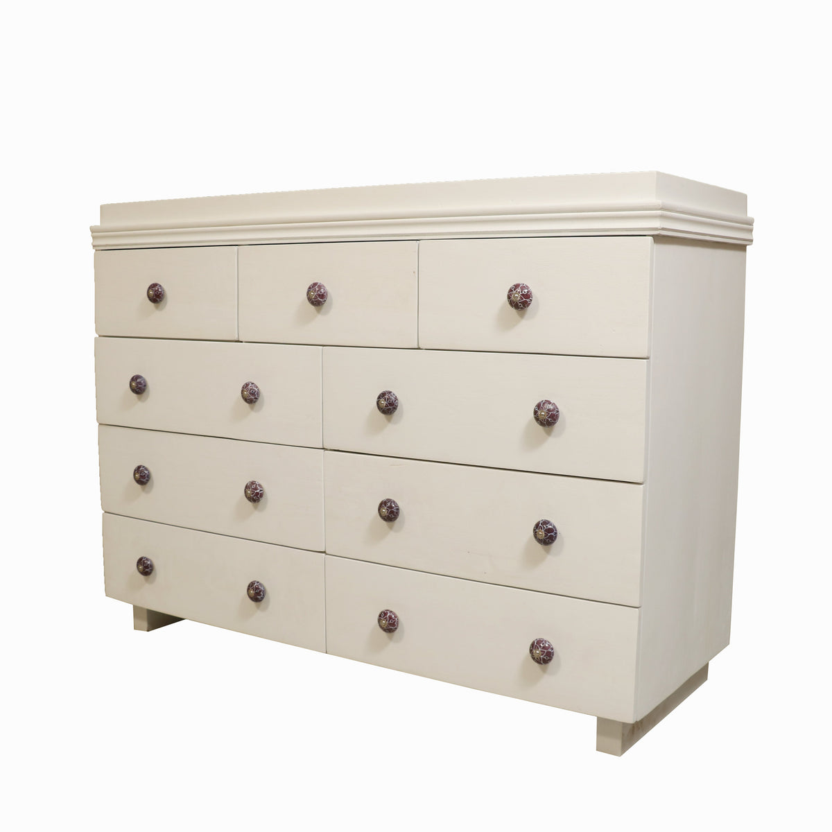 Liv White Drawer Chest — view 2