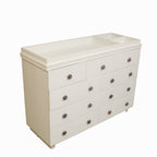 Liv White Drawer Chest — view 1