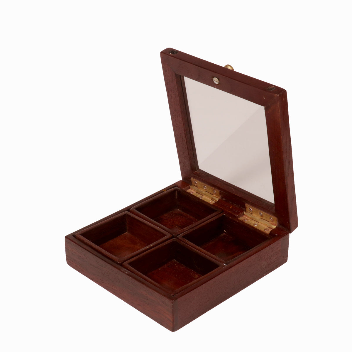 Laurel Solid Wood Storage Box — view 14