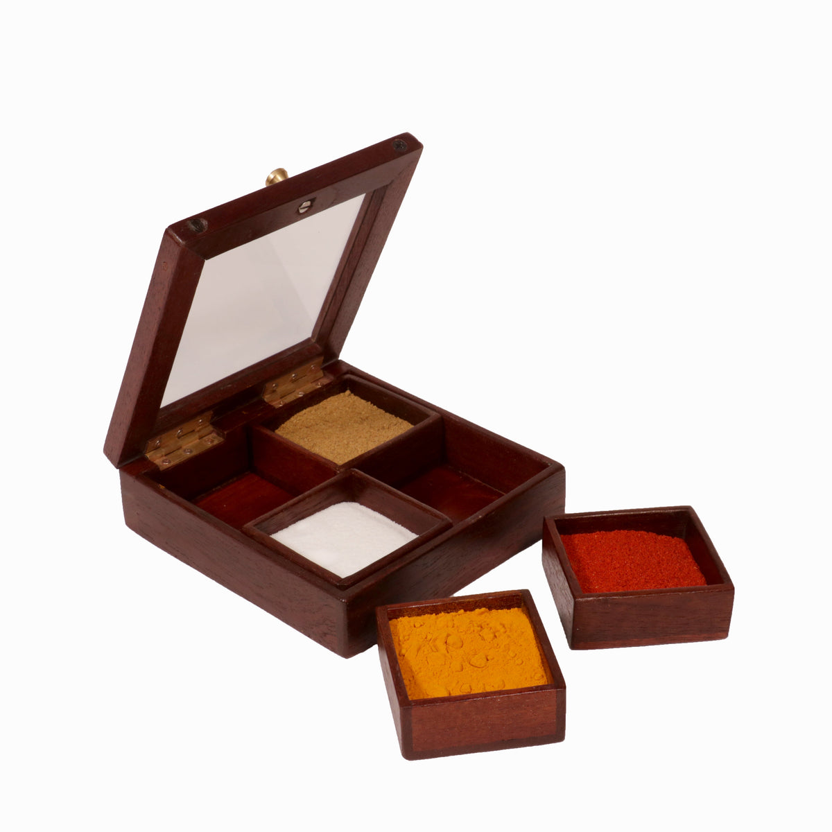 Laurel Solid Wood Storage Box — view 12
