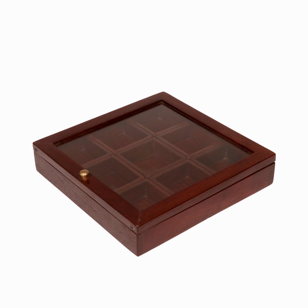 Laurel Solid Wood Storage Box — view 2