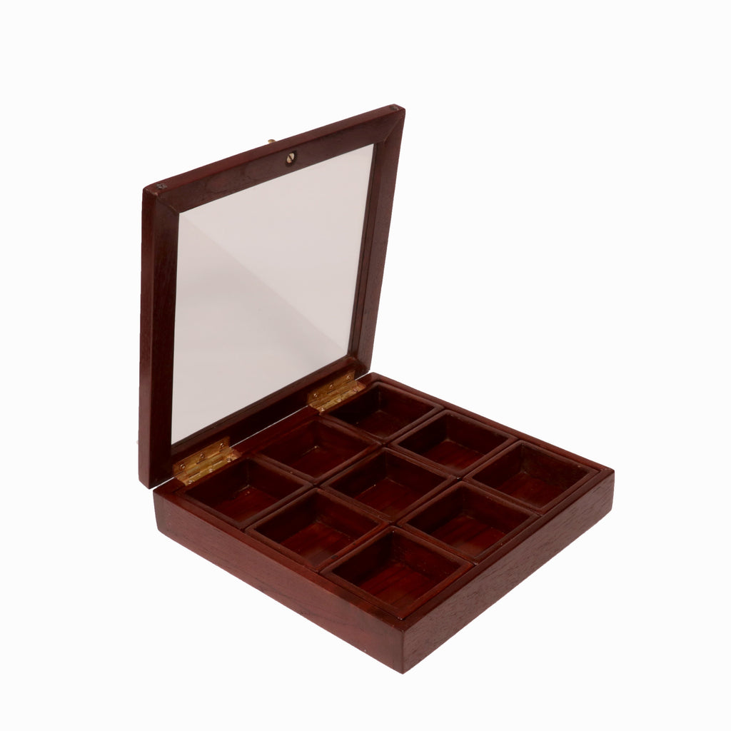 Laurel Solid Wood Storage Box — view 3