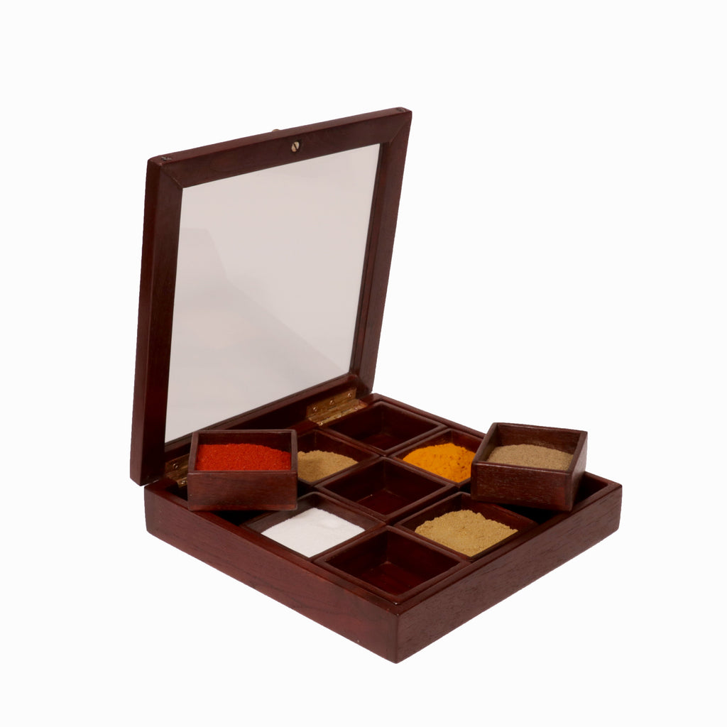 Laurel Solid Wood Storage Box — view 6