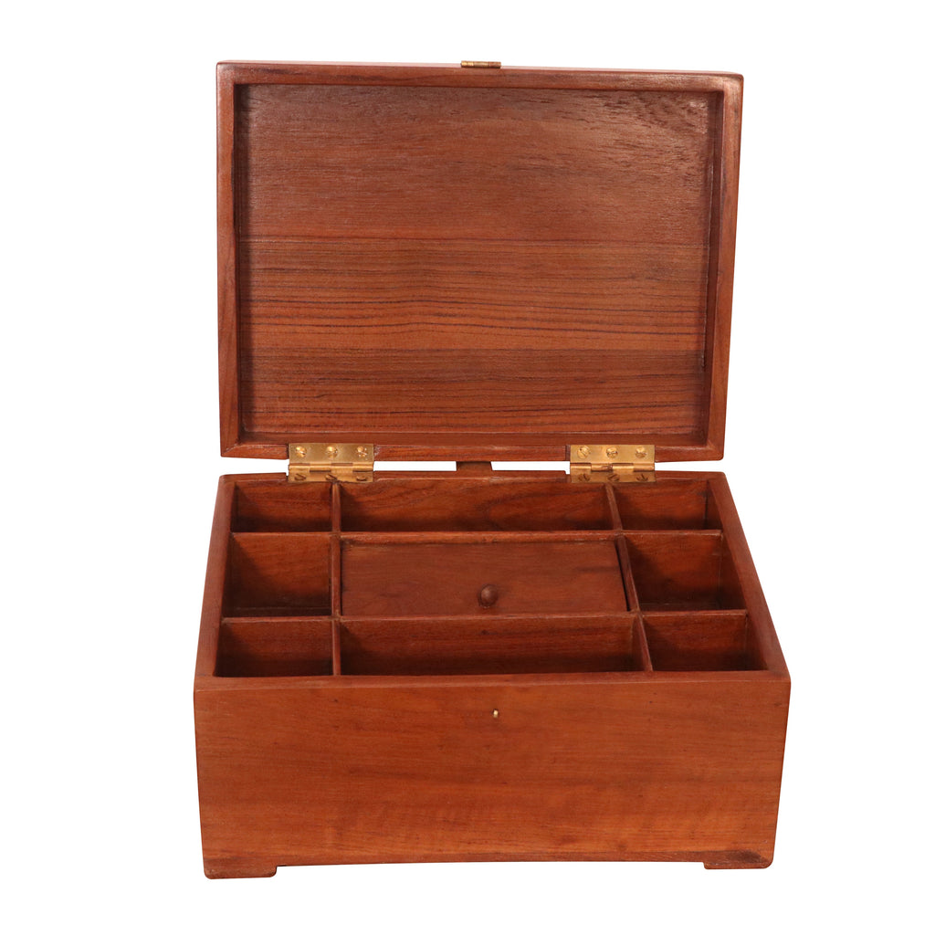 Elara Solid Wood Storage Box — view 2
