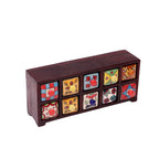 Nerina 10 Drawer Ceramic Chest - Russet - product image 3