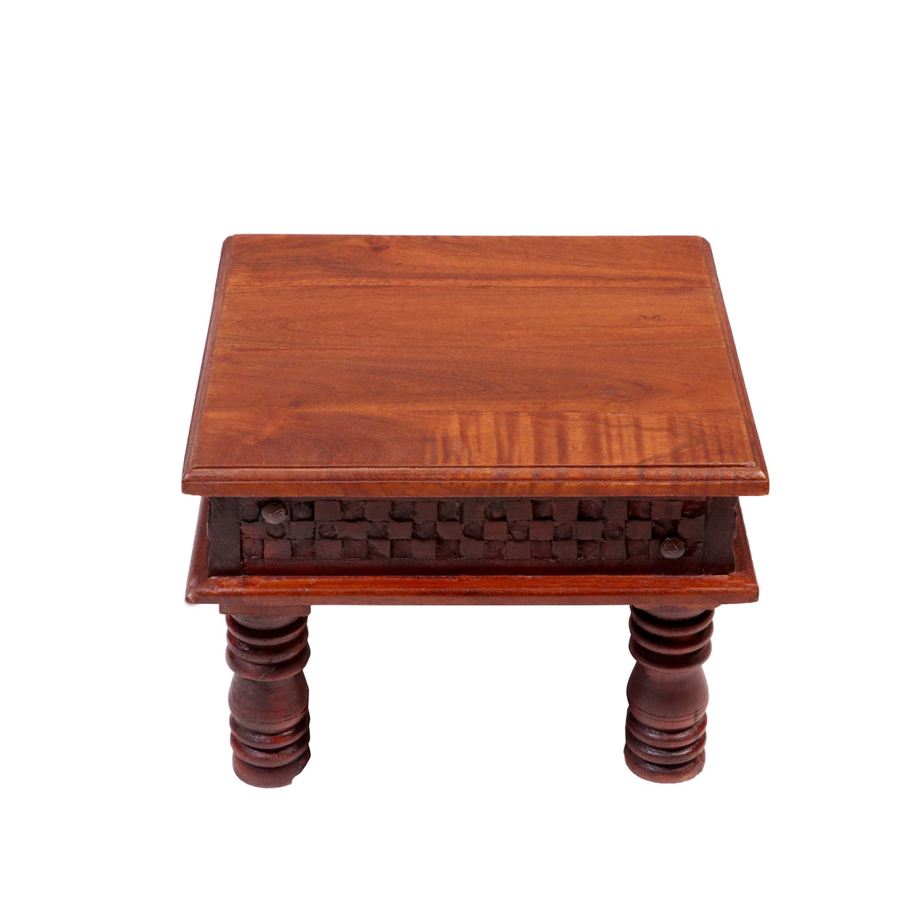 Freya Solid Wood Bajot Table — view 3