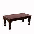 Romy Carved Coffee Table — view 1