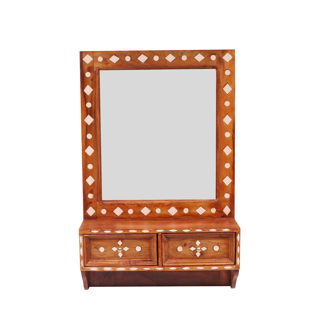 Stella Solid Wood Wall Mirror — view 3