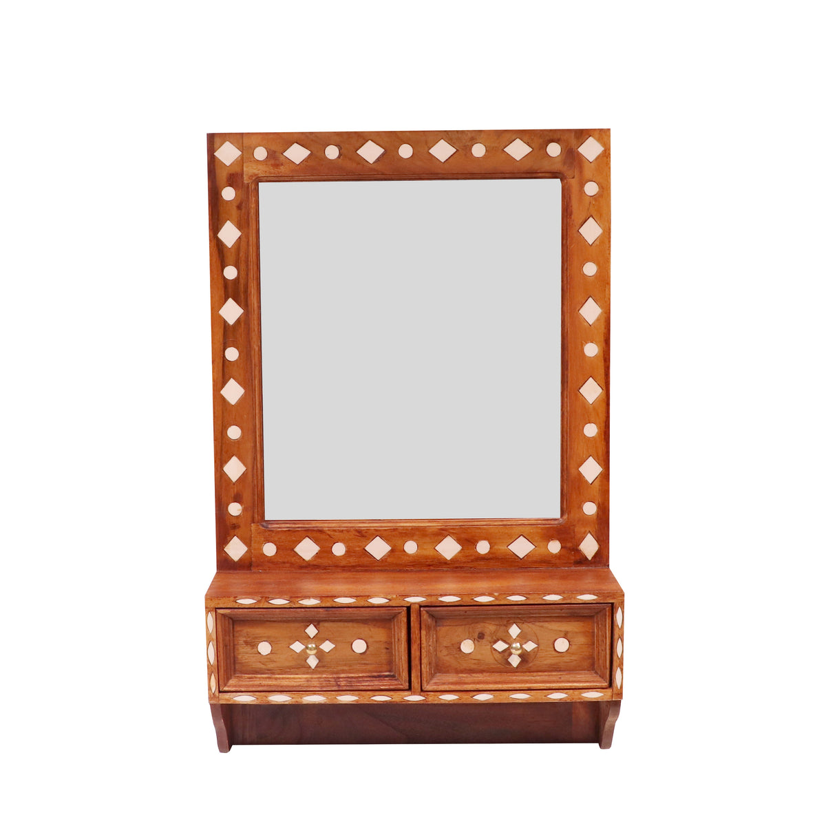 Stella Solid Wood Wall Mirror — view 3