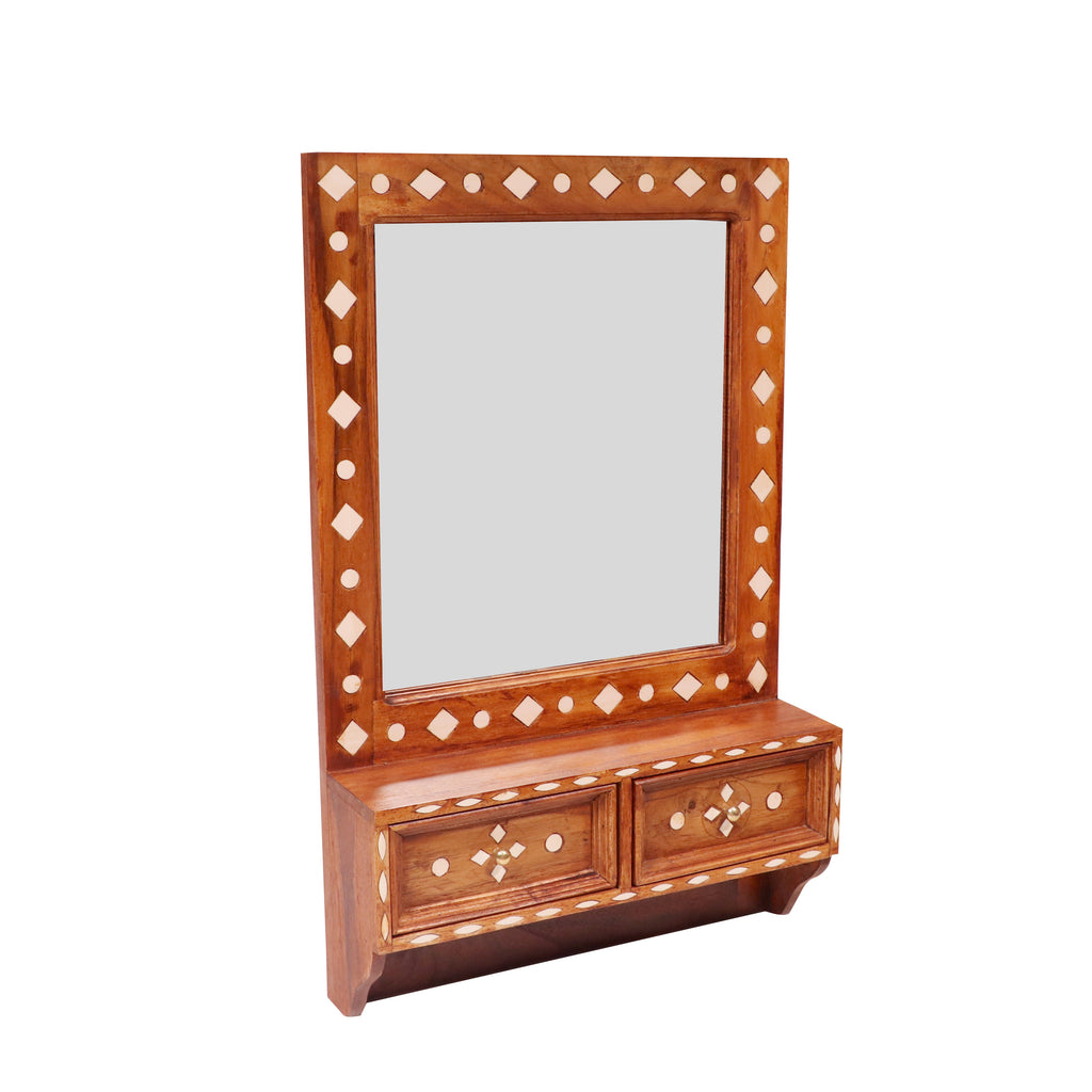 Stella Solid Wood Wall Mirror — view 2