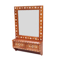 Stella Solid Wood Wall Mirror — view 1