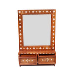 Stella Solid Wood Wall Mirror — view 4