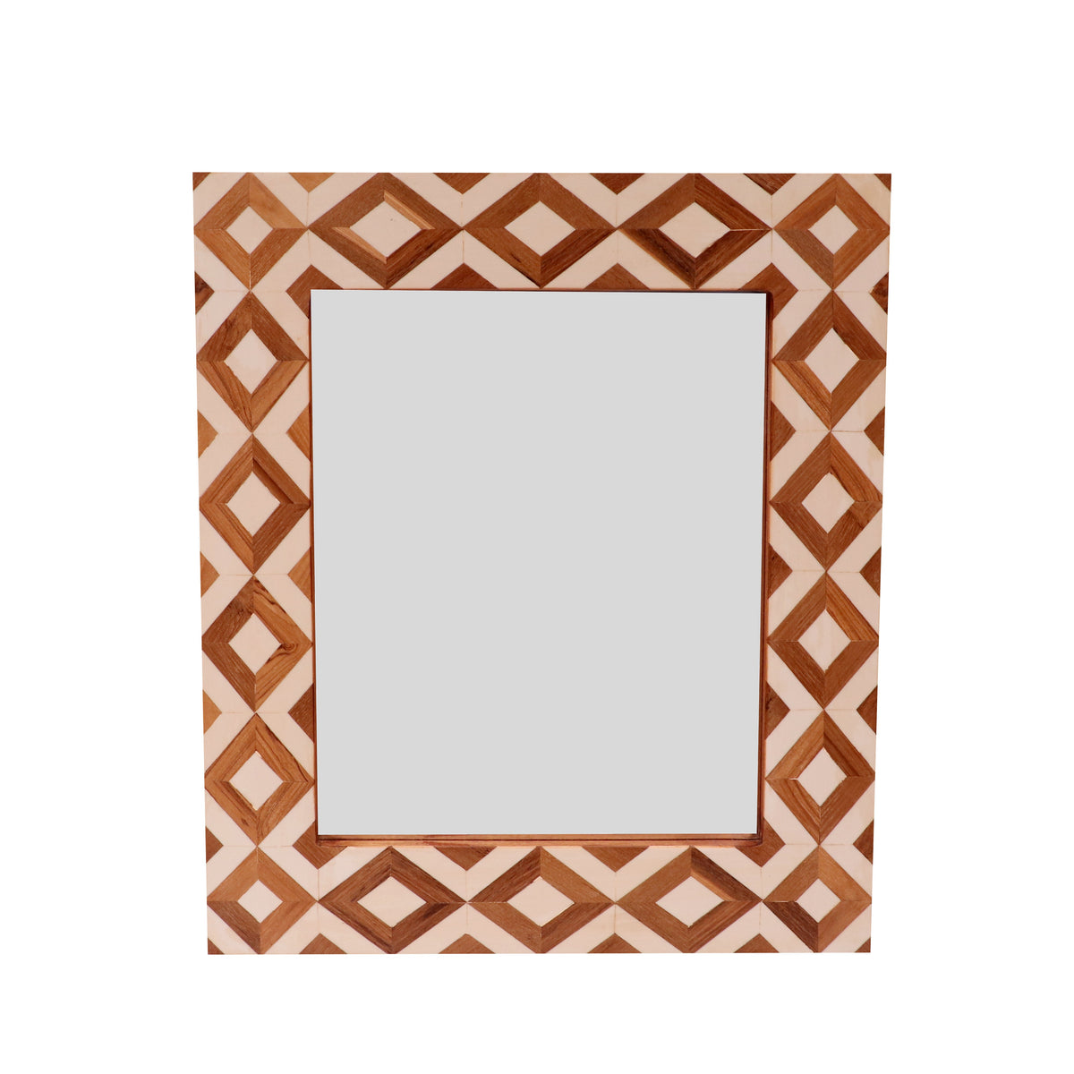 Sylvie Solid Wood Wall Mirror — view 3