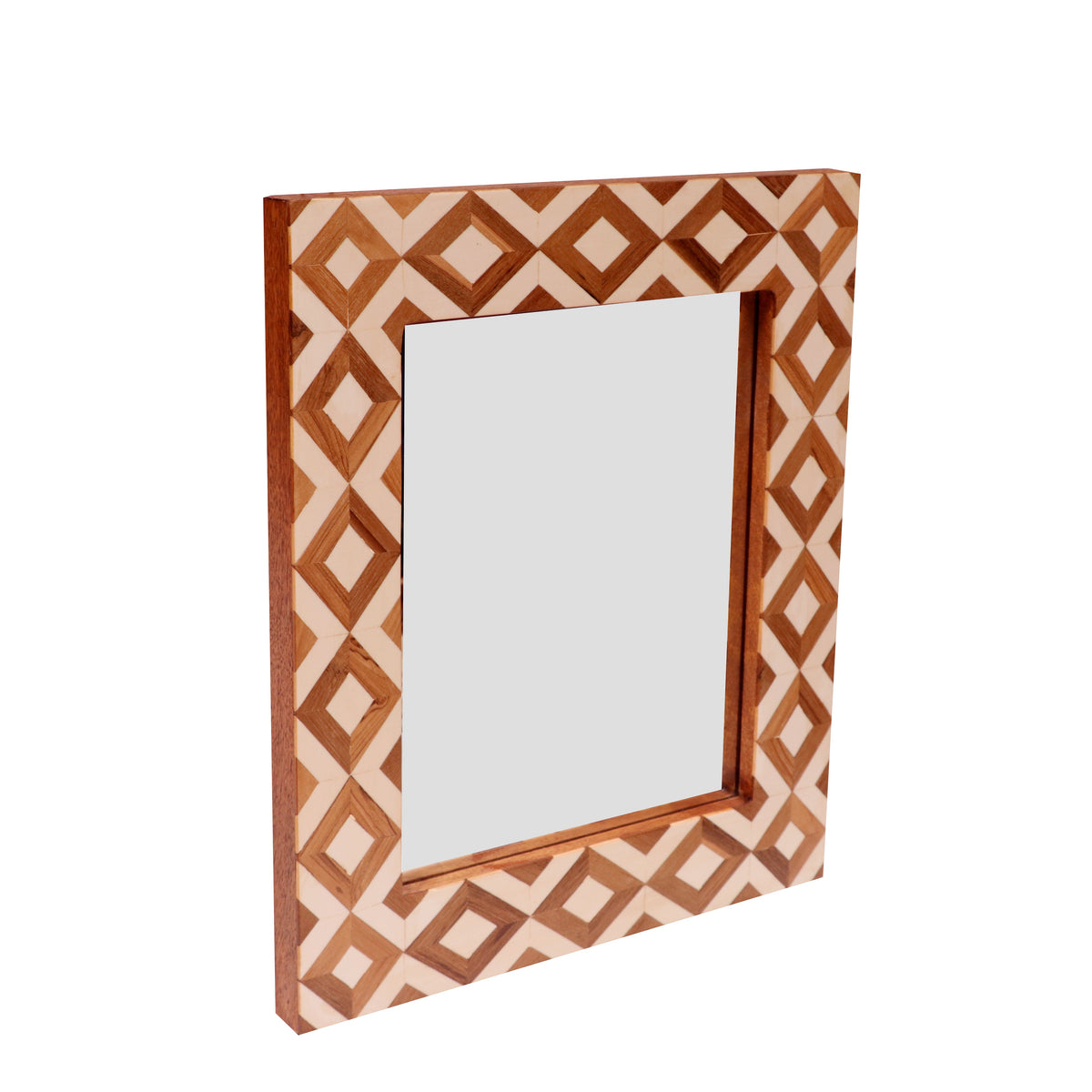 Sylvie Solid Wood Wall Mirror — view 2