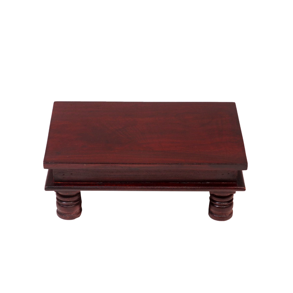 Hazel Solid Wood Bajot Table — view 4