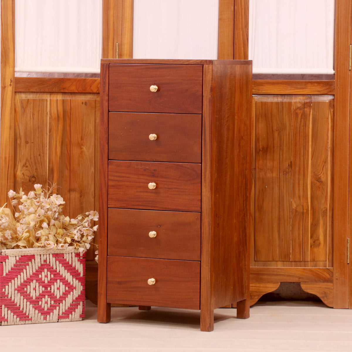 Maren Solid Wood Drawer Chest — view 2