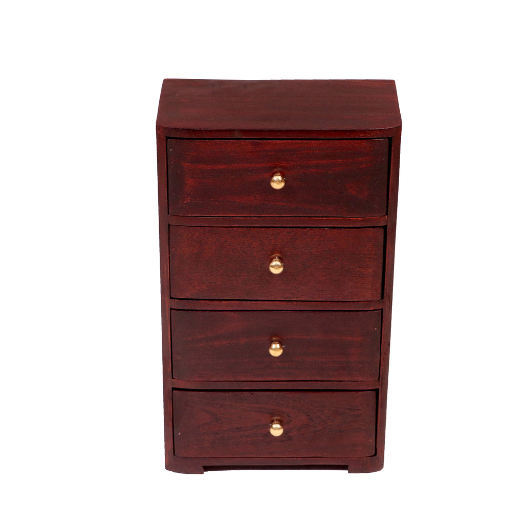 Iver Solid Wood Tall Mini Drawer Chest - Russet - product image 4