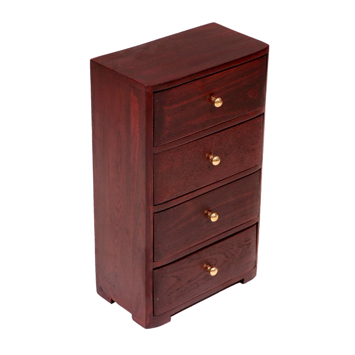 Iver Solid Wood Tall Mini Drawer Chest - Russet - product image 3