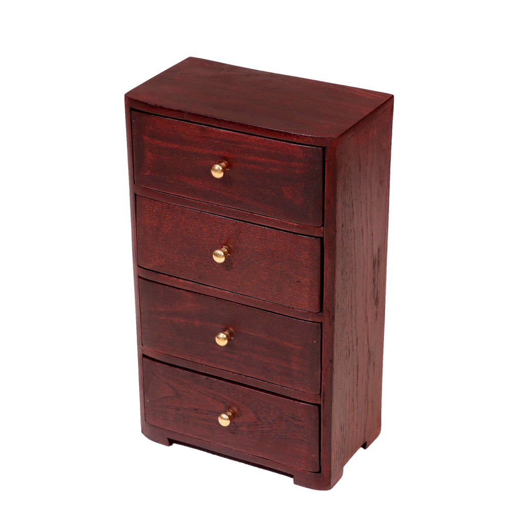 Iver Solid Wood Tall Mini Drawer Chest - Russet - product image 2