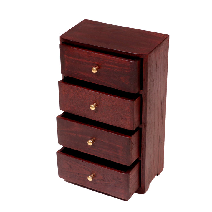 Four Compartment Miniature Chests Of Drawers Desk Organizer