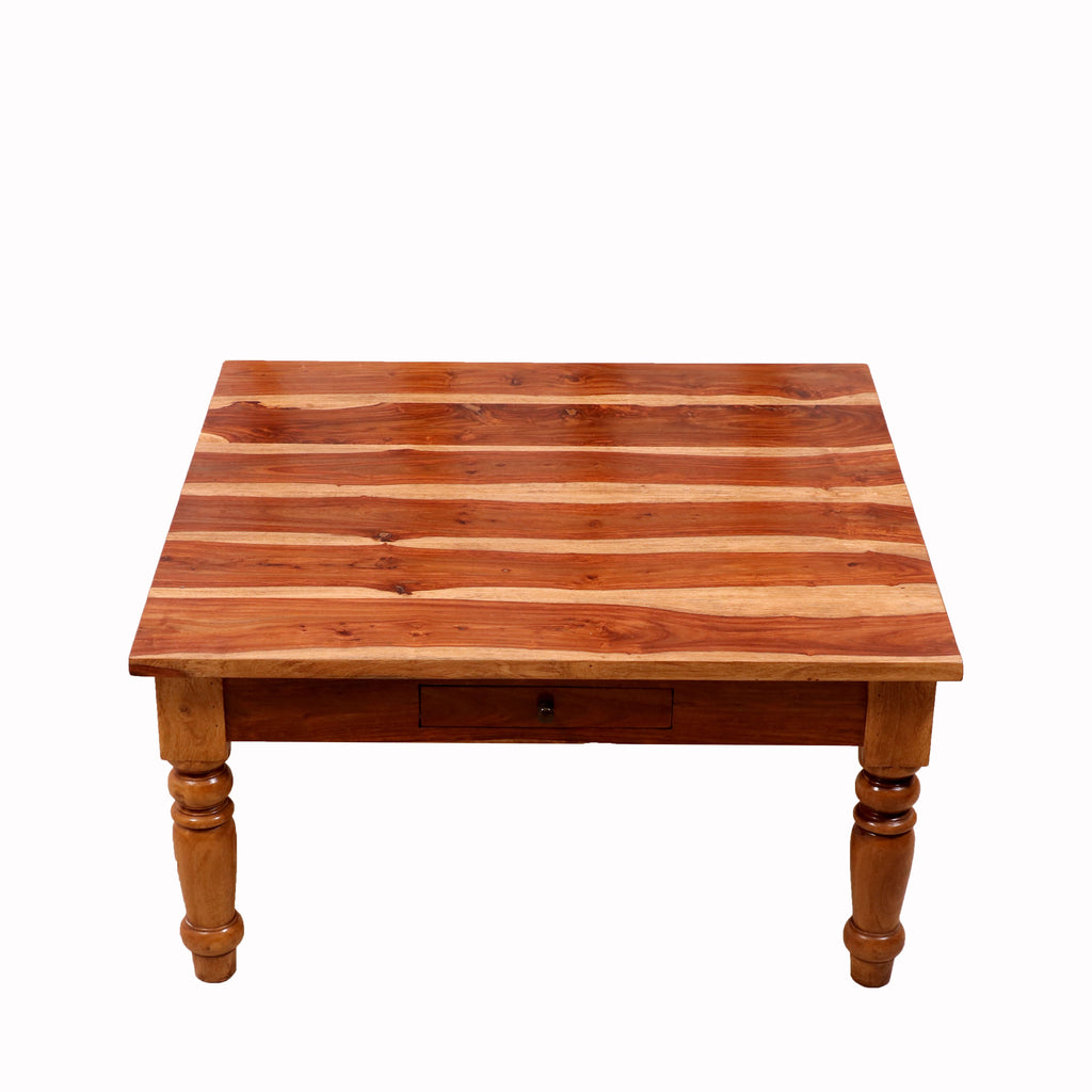 Lucien Slatted Folding Coffee Table — view 2