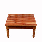 Lucien Slatted Folding Coffee Table — view 2