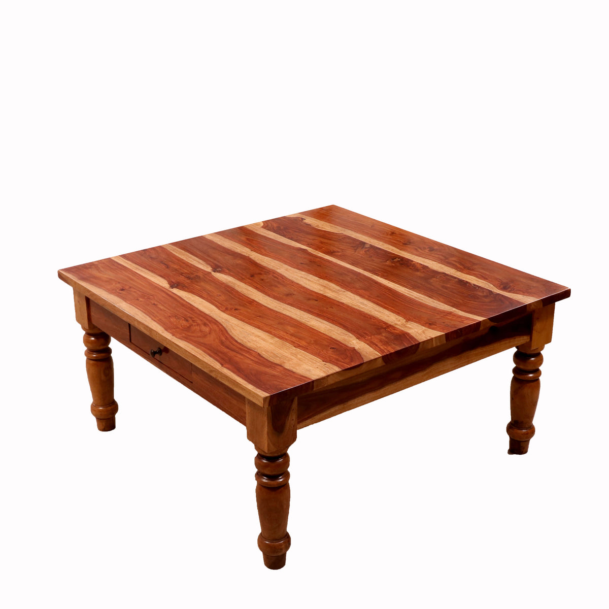 Lucien Slatted Folding Coffee Table — view 3