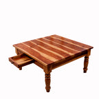 Lucien Slatted Folding Coffee Table — view 4