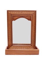 Adelia Solid Wood Wall Mirror — view 2