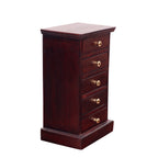 Fiora Solid Wood 5 Drawer Mini Bureau - Russet - product image 3