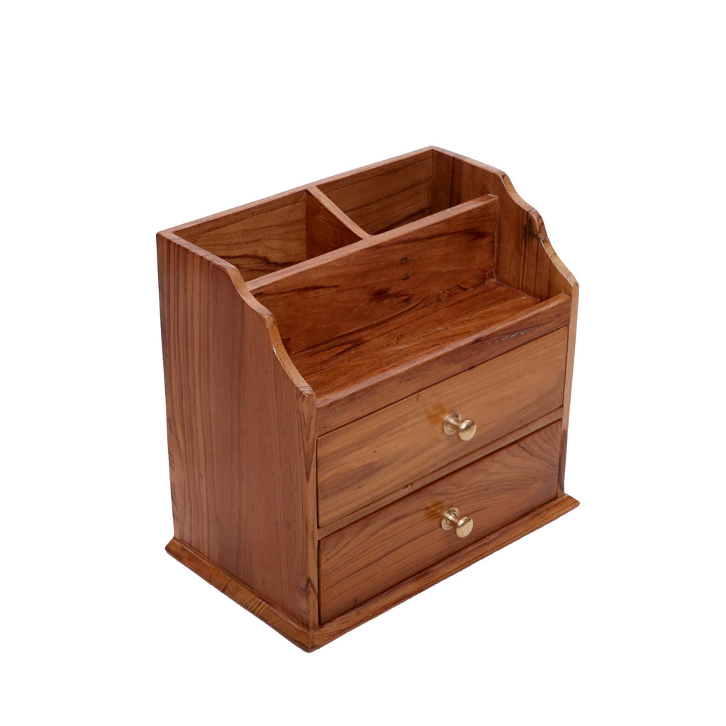 Alban Solid Wood 2 Drawer Desk Organizer - product image 4