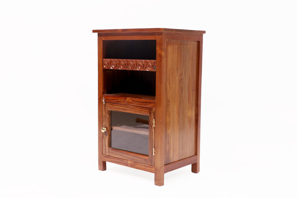 Paloma Solid Wood Storage Cabinet — view 1